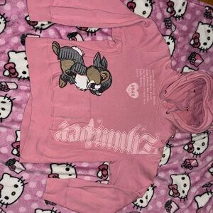 Pink Thumper women’s Hoodie